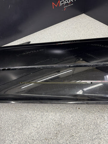 (PICK UP ONLY) 99-06 BMW E46 M3 Left Driver Door Shell Panel Jet Black OEM