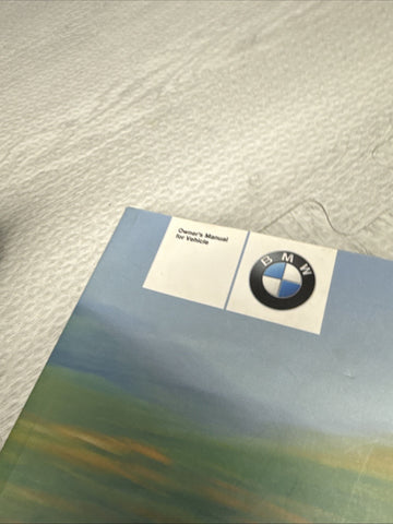 OEM 01-06 BMW E46 M3 CONVERTIBLE OWNERS MANUAL BOOK BOOKLET POUCH