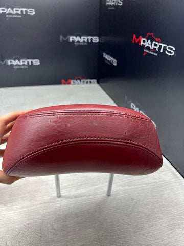 2001-2006 BMW E46 M3 Coupe Front Headrest Head Rest OEM Imola Red
