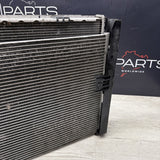 08-13 BMW E90 E92 E93 M3 S65 MAIN ENGINE COOLING RADIATOR CONDENSER ASSEMBLY OEM