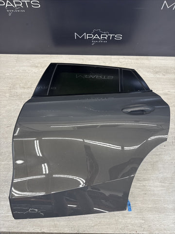 (PICKUP ONLY) 19-25 BMW G06 F96 X6M Rear Left Driver Door Shell Dravit Grey
