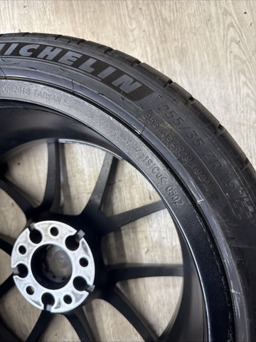 OEM BMW 15-20 F80 F82 F83 M3 M4 CS Wheel Rim 19x9 Front Orbit Grey + Michelin 4S