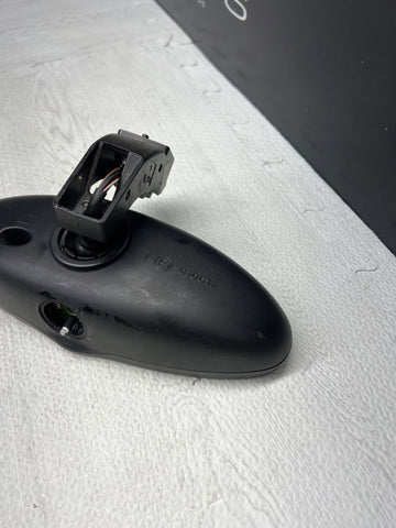 01-06 BMW E46 M3 Rearview Rear View Oval Mirror *Damage