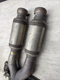 08-13 BMW E90 E92 E93 M3 OEM MUFFLER EXHAUST MIDPIPE SILENCER RESONATORS
