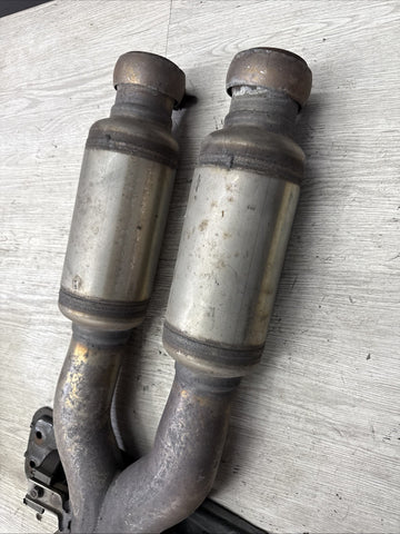 08-13 BMW E90 E92 E93 M3 OEM MUFFLER EXHAUST MIDPIPE SILENCER RESONATORS