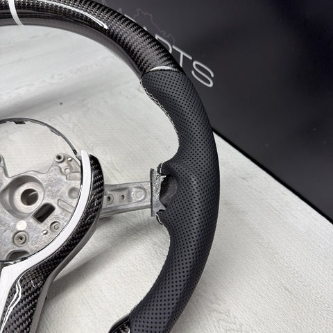 15-20 BMW F80 F82 F83 M3 M4 OHC Carbon fiber Steering Wheel Manual DCT