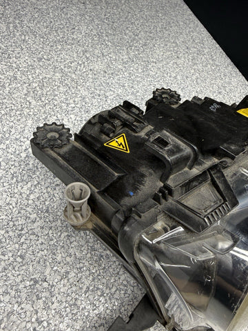 OEM BMW 02-06 E46 330 M3 Bixenon Headlight 1305621772 Yellow High Beam Housing