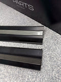 94–99 BMW E36 M3 2 Coupe Door Sill Trim Left & Right Pair Black OEM