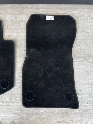 BMW OEM G20 G80 M3 19-23 BLACK FRONT CARPET FLOOR MATS