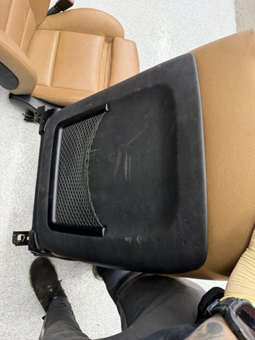 BMW E46 Sedan Wagon Pair Left & Right Front Power Leather Seats Brown M Sport