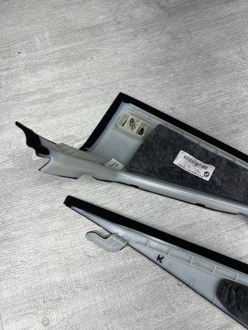 Alcantara OEM C Pillars Trims Covers Panels 51438076105 BMW M8 M850i F92 G15