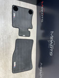 Used Genuine 2006-2010 BMW E63 E64 Carpets Floor Mats Black Front Only