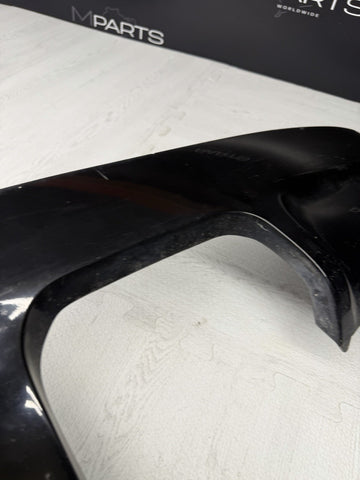 01-06 BMW E46 M3 Rear Bumper Lower Lip Diffuser Trim Panel OEM Jet Black