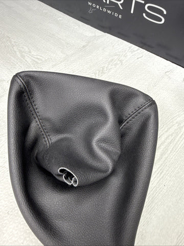 NEW BMW E82 E87 128i 135i 1M Manual Shift Boot Ring Clip Shifter Trim Boot Vinyl