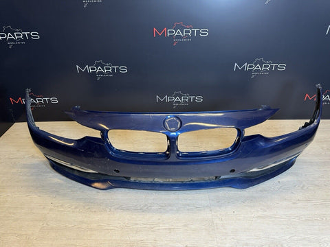 (PICKUP ONLY) 12-15 BMW F30 F31 335 PRE-LCI Front Bumper Cover Blue