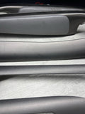 01-06 BMW E46 M3 Convertible Interior Armrests Trim Set Piano Black *Notes*