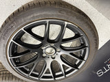 Beyern Wheels Rims 5x120 BMW E46 M3 19x8.5 ET40 19x9.5 ET38 Matte Black Set