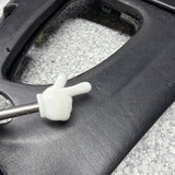 08-13 BMW E93 M3 OEM  Front Center Console Cover Leather DCT *Creasing*