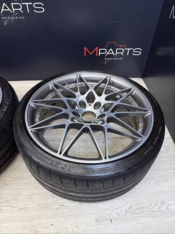 15-20 BMW F80 F82 F83 M3 M4 Competition 666M 20” OEM Finish Wheels Rims Set