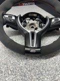 BMW Steering Wheel 15-20 F80 F82 F83 M3 M4 Rewrapped