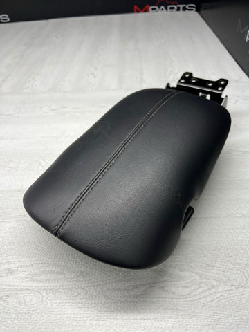 2024 2025 Ford Mustang OEM Center Console Armrest Storage Lid Black Leather