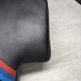01-06 BMW E46 M3 Center Console Armrest Arm Rest Black Leather Wrapped