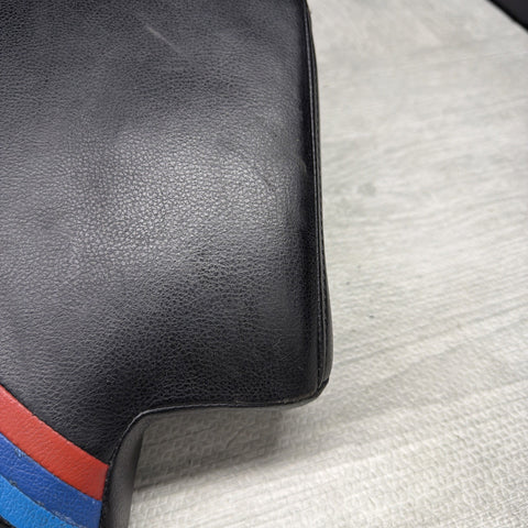 01-06 BMW E46 M3 Center Console Armrest Arm Rest Black Leather Wrapped