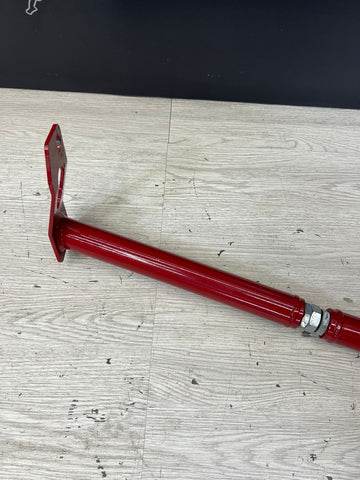 01-06 BMW E46 325 330 M3 Coupe Lower SeatBelt Seat Belt Holder Bar Brace Red