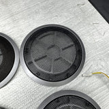 07-13 BMW E92 E93 3-Series 2dr Front Rear Door Individual Speaker Covers Trims