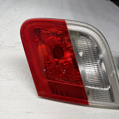 01-03 BMW E46 325 330 M3 Trunk Mounted Inner Tail Lights Pre Lci