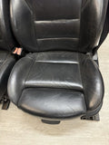 01-06 BMW E46 M3 Convertible Interior Front Heated Seats Black