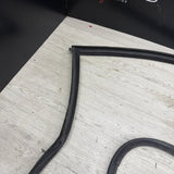 BMW E46 M3 01-06 Passenger Right Side Door Weather Strip Seal Black OEM