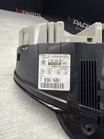 BMW 01-06 E46 M3 Manual Instrument Cluster Speedometer Spedometer *Read Notes*