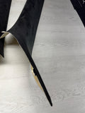 06-10 BMW E63 M6 COUPE Interior A-Pillar Trim Panel Pair L&R  ALCANTARA Set OEM