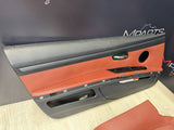 08-13 BMW E92 M3 Coupe Complete Interior Seats Fox Red