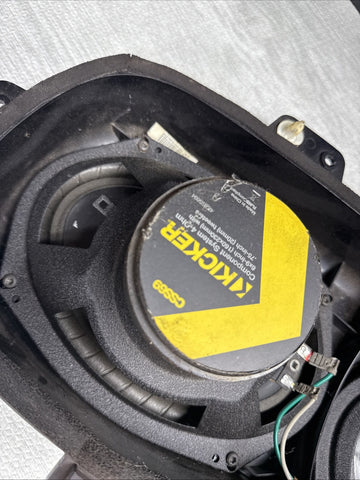 00-06 BMW E46 325 328 330 M3 COUPE KICKER SPEAKERS SUB SUBWOOFER