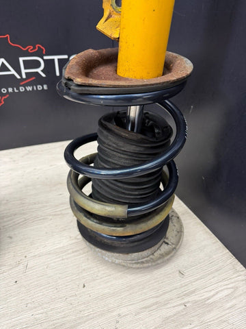 01-06 BMW E46 M3 KONI Front Suspension Struts Shocks H&R Lowering Springs