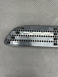 01-06 BMW E46 M3 BLACK Left Driver Fender Vent Grille Grills Trim NO EMBLEM