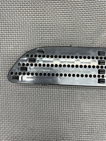 01-06 BMW E46 M3 BLACK Left Driver Fender Vent Grille Grills Trim NO EMBLEM