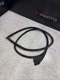 BMW E46 M3 01-06 Left Driver Side Door Weather Strip Seal Black OEM