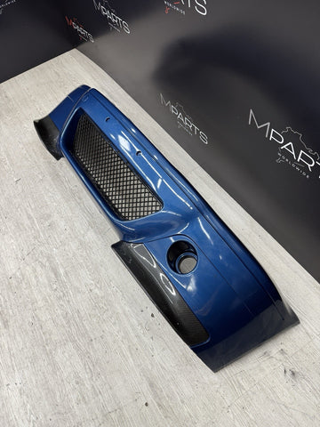 (PICKUP ONLY) 01-06 BMW E46 M3 CSL Style Front Bumper Topaz Blue With Splitters