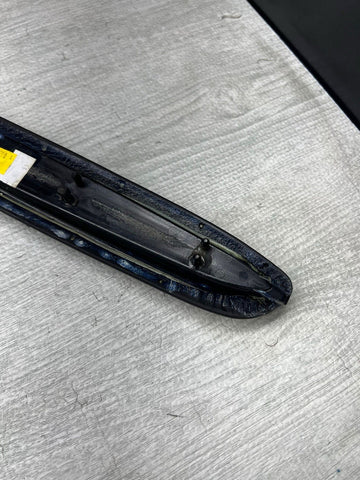 BMW 01-06 E46 M3 REAR LEFT Black Leather Armrest Pad 7837594