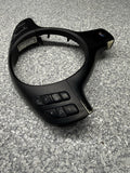 OEM 01-06 BMW E46 M3 Upper & Lower Steering Wheel Trim Cover Plate Black