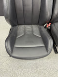 OEM 15-18 BMW F80 M3 FRONT LEATHER SEAT SEATS CUSHION INTERIOR BLACK