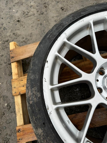 18” APEX Rim Wheel Rear Silver 18x10 5x120 +25 OFFSET BMW E46 M3