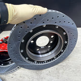 NEW 95-99 BMW E36 M3 BREMBO Big Brake Kit Red Calipers Rotors Set Plug Play