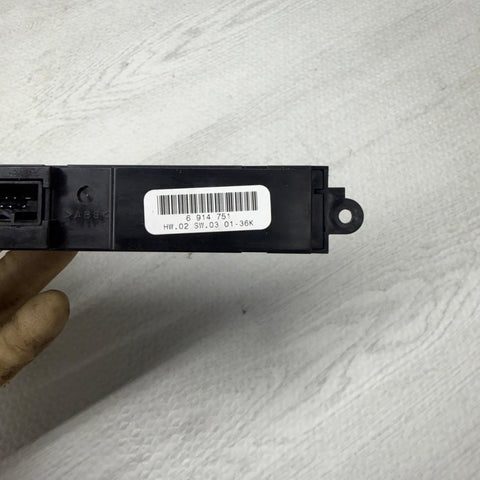 01-06 BMW E46 M3 3Series Heated Seat DSC Sport Console Control Panel OEM 6914751