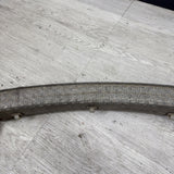 01-06 BMW E46 M3 Front Bumper Rebar Reinforcement Beam *Crack*