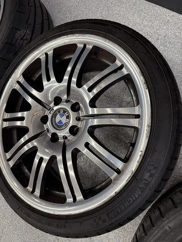 OEM BMW 01-06 E46 M3 19” Style 67 Wheels Rims Staggered Set