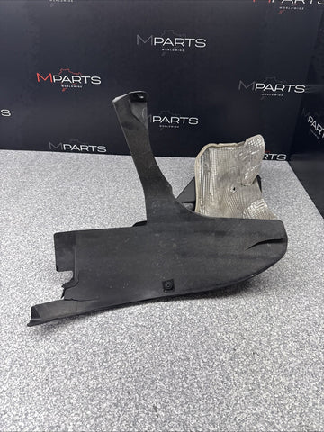 17-25 OEM Porsche 718 982 Rear Left Bumper Heat Shield Support Bracket *Cracks